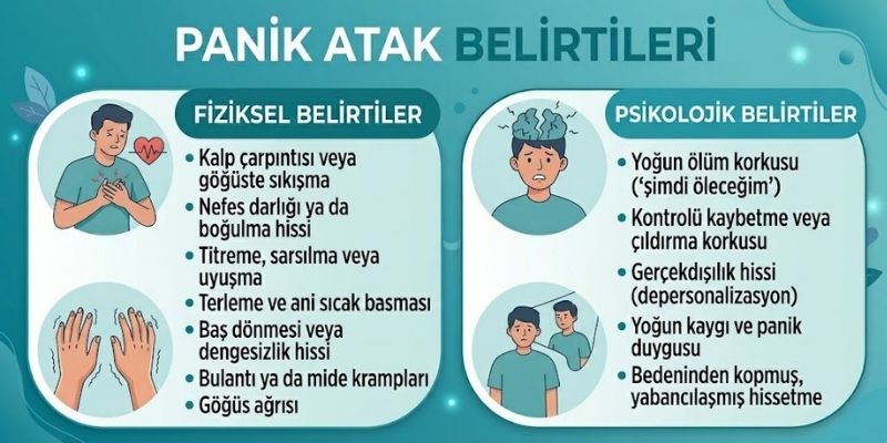 Panik Atak Belirtileri Nelerdir?